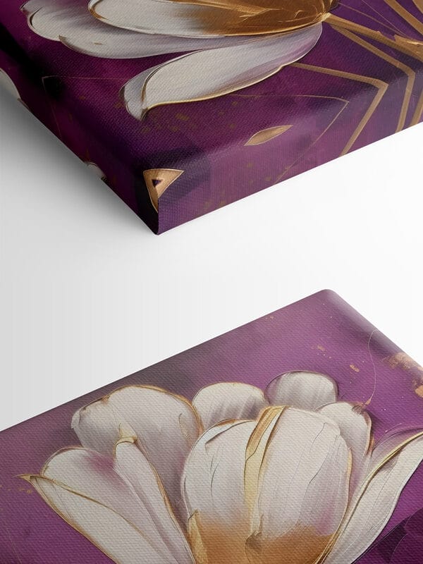 Elegante bloemen op levendige achtergrond Elegante bloemen op levendige achtergrond
