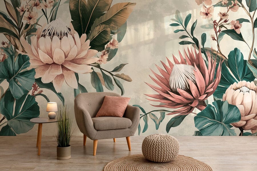 Elegant bloemstuk met zachte kleuren. Elegant bloemstuk met zachte kleuren.