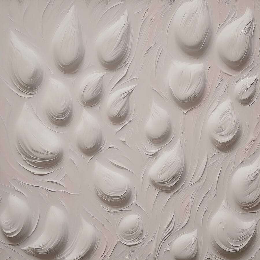 Witte achtergrond met veel druppels