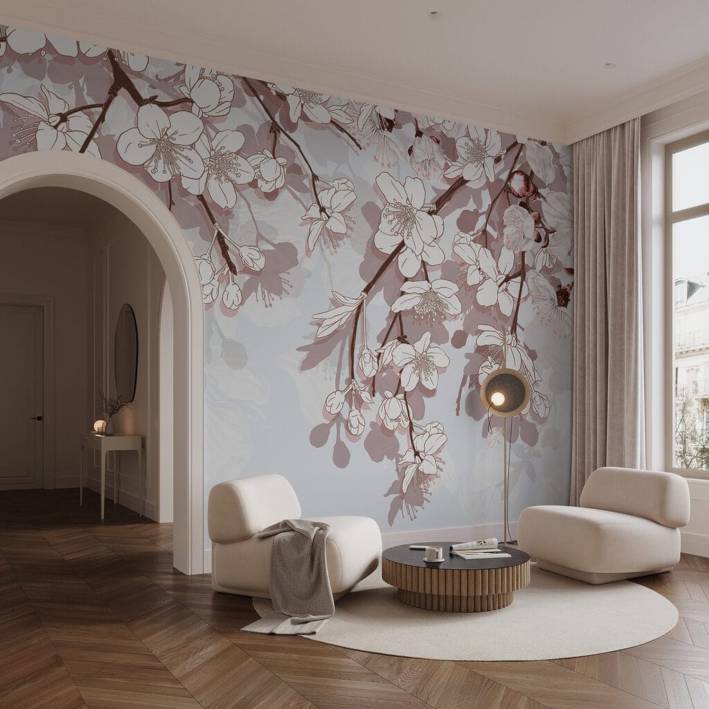 Delicate blossoms in soft hues Delicate blossoms in soft hues