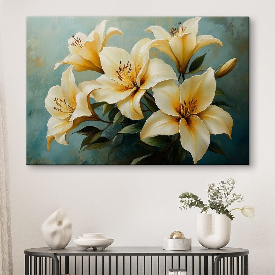 Groep witte bloemen Groep witte bloemen