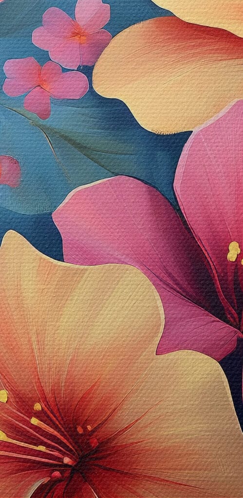 Group of colorful flowers Group of colorful flowers