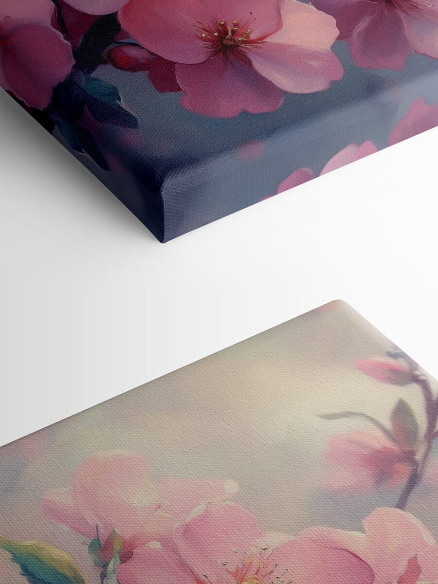 Delicate bloesems in zachte pasteltinten