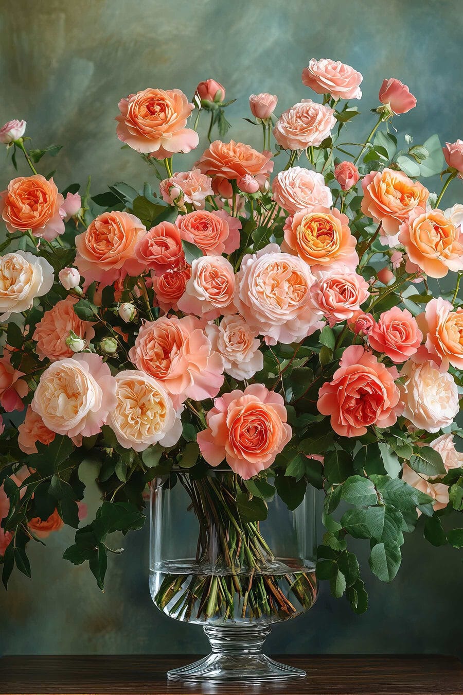 Canvas Schilderijen Boeket bloemen in een vaas - Afbeelding 7