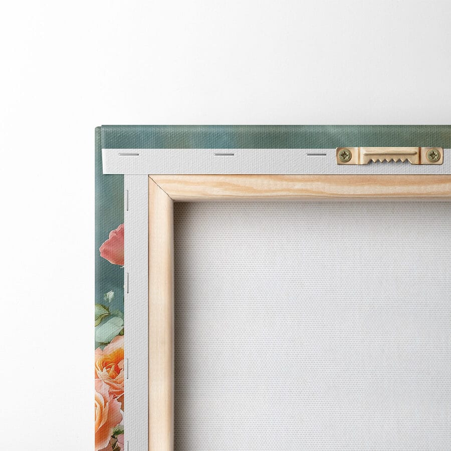 Canvas Schilderijen Boeket bloemen in een vaas - Afbeelding 5