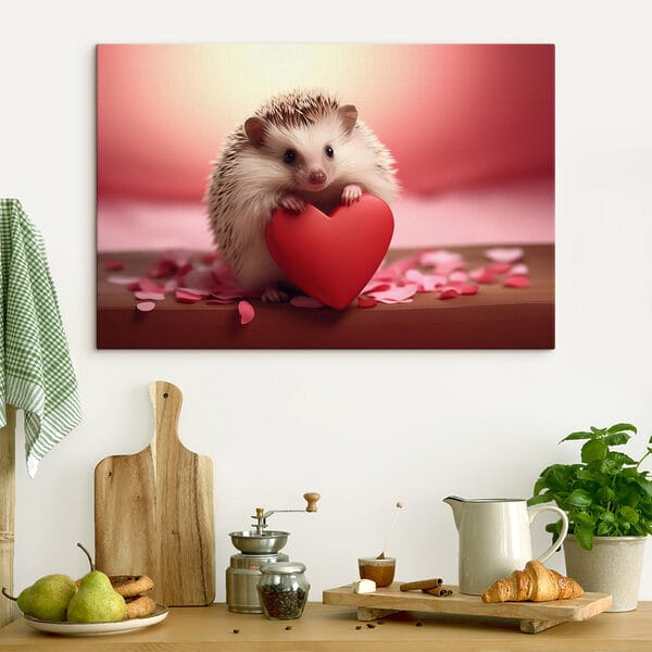 Egel met hart Egel met hart