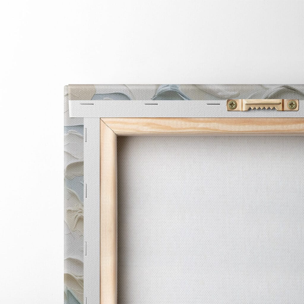 Painting of mountains and clouds Painting of mountains and clouds