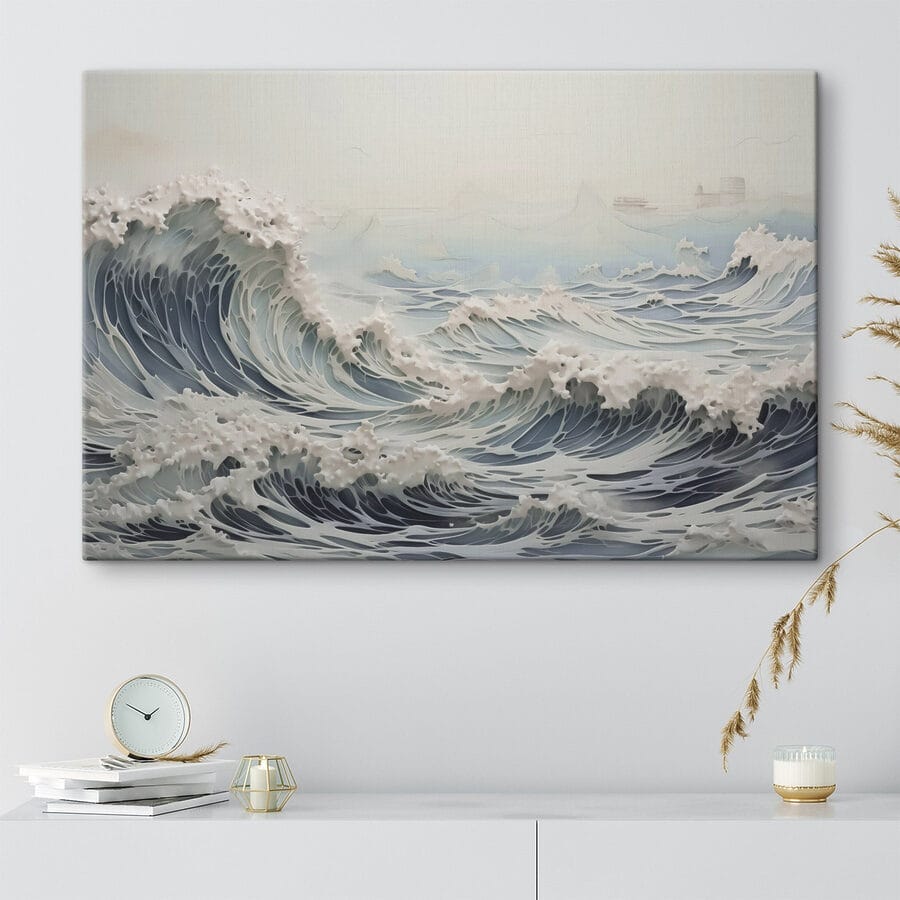 Grote golven in de oceaan