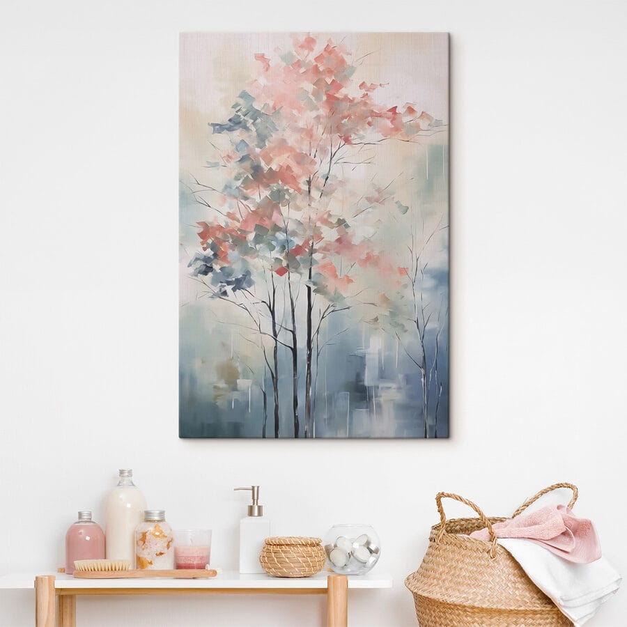 Schilderij van een boom Schilderij van een boom