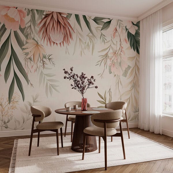 Bloemenrand met bladeren en bloemen w03019pik2ms 600x600 - Bloemenrand met bladeren en bloemen