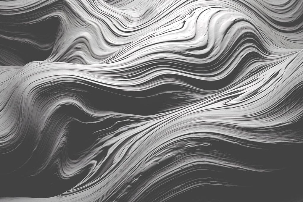 Vloeiende texturen in monochrome tinten Vloeiende texturen in monochrome tinten