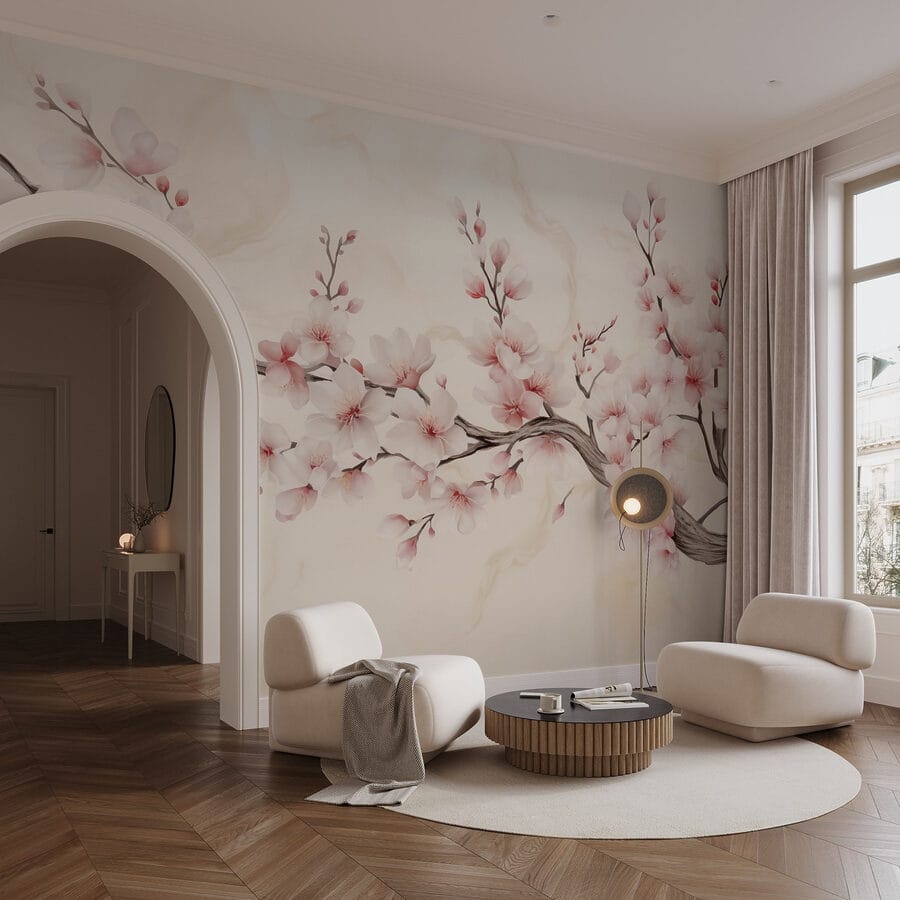 Tak met bloemen erop Tak met bloemen erop