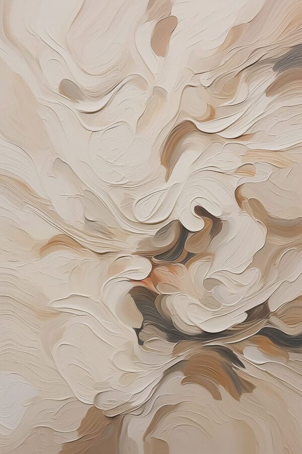 Soft hues in flowing abstraction Soft hues in flowing abstraction