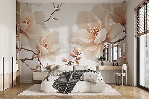 Elegante bloesems aan sierlijke takken Elegante bloesems aan sierlijke takken