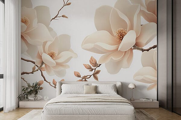 Elegante bloesems aan sierlijke takken Elegante bloesems aan sierlijke takken