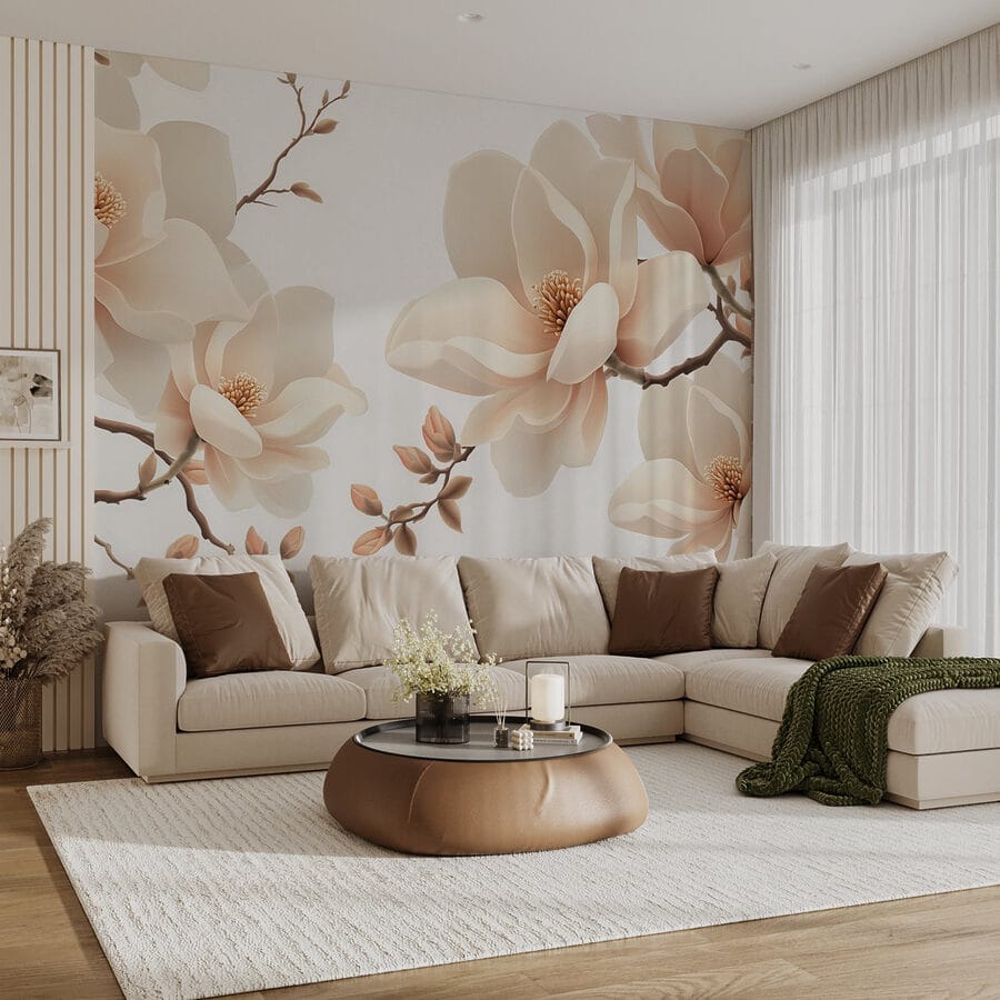Elegante bloesems aan sierlijke takken