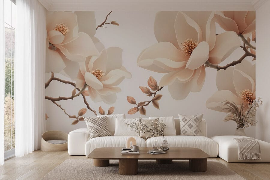 Elegante bloesems aan sierlijke takken