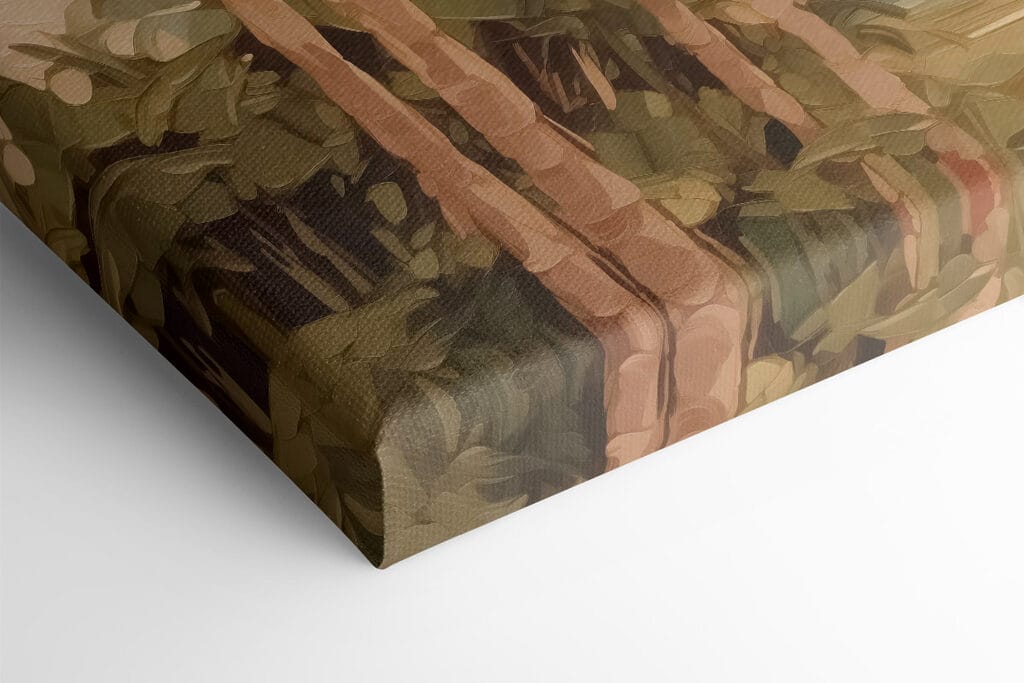 Painting of palm trees