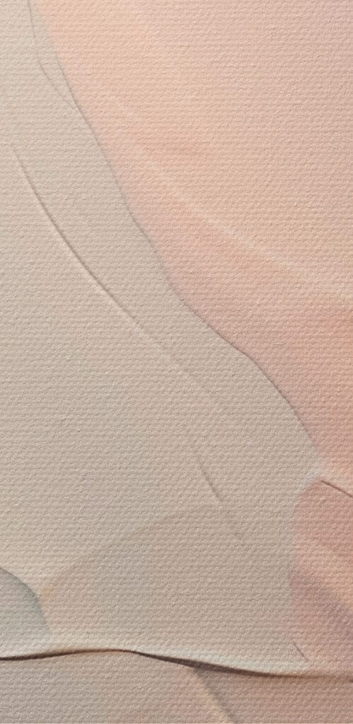 Textured layers in soft hues