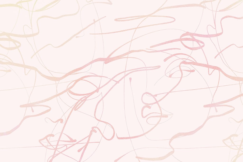 Roze lijnen op een witte achtergrond Roze lijnen op een witte achtergrond