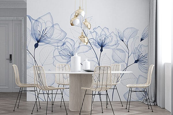 Transparante bloemen en bladeren w08776pik39r 600x400 - Transparante bloemen en bladeren