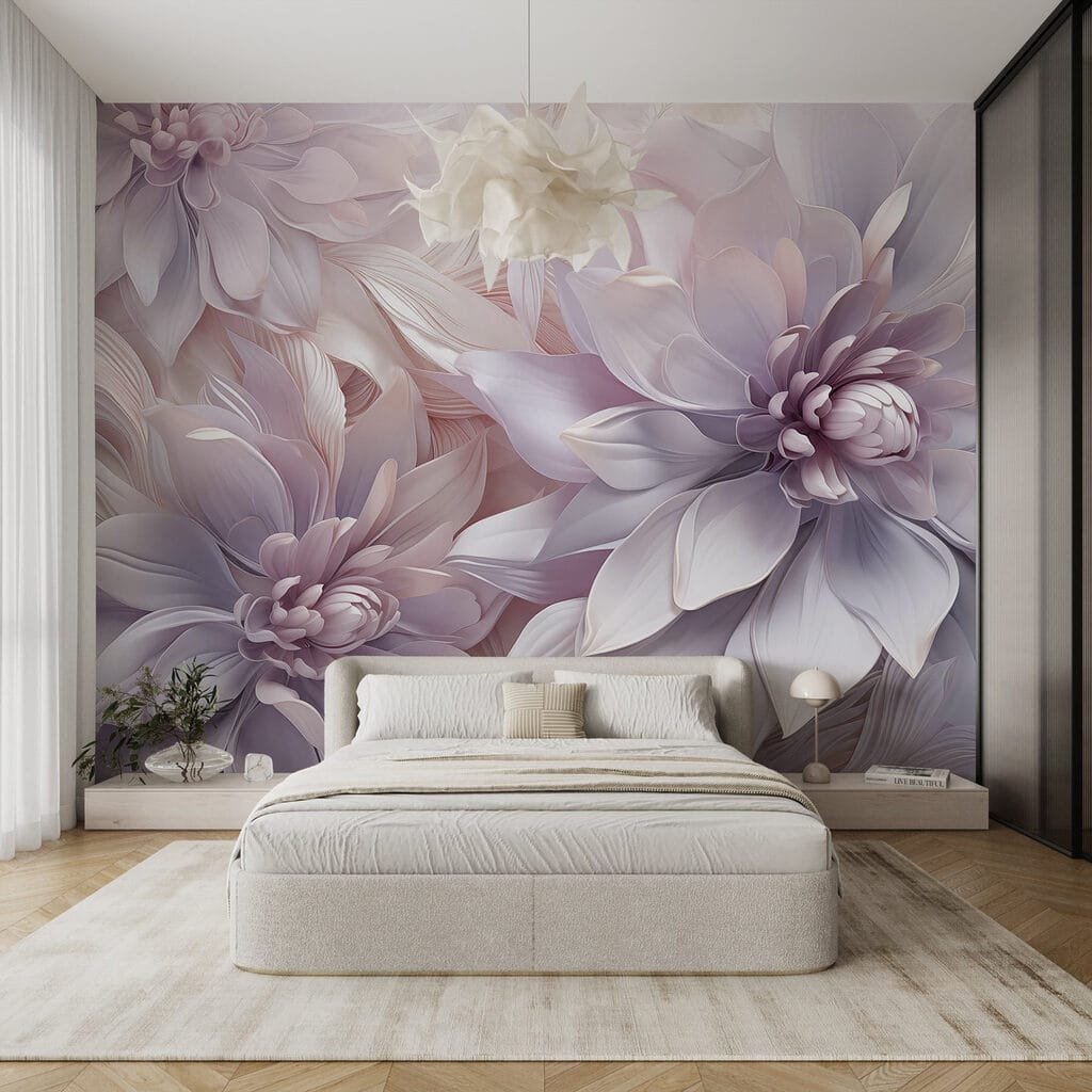 Group of flowers with petals