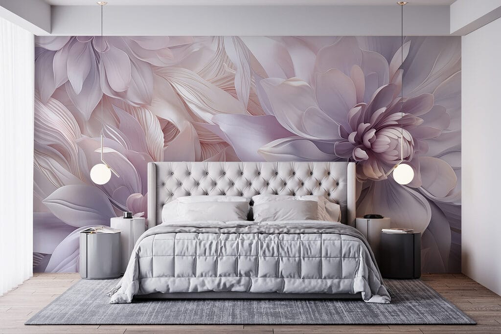 Group of flowers with petals