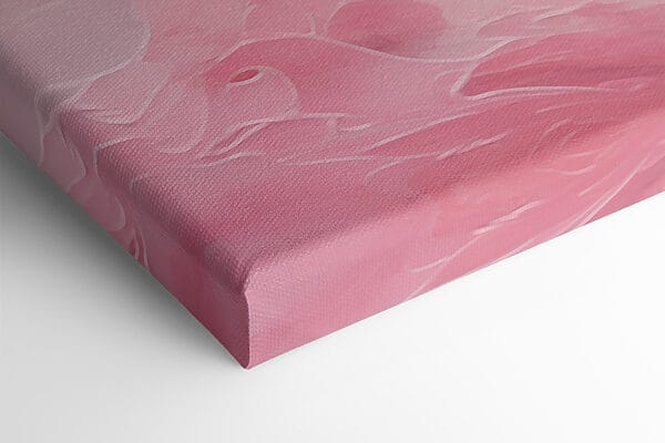 Roze en witte wolk Roze en witte wolk