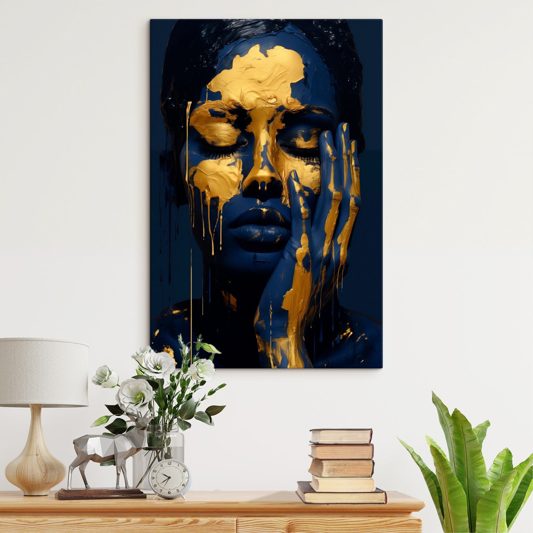 Expression of vibrant artistry revealed