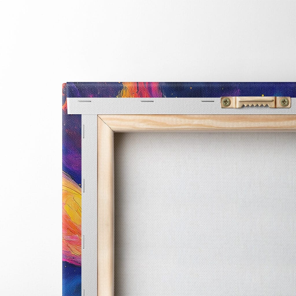 Painting of two hands touching each other Painting of two hands touching each other