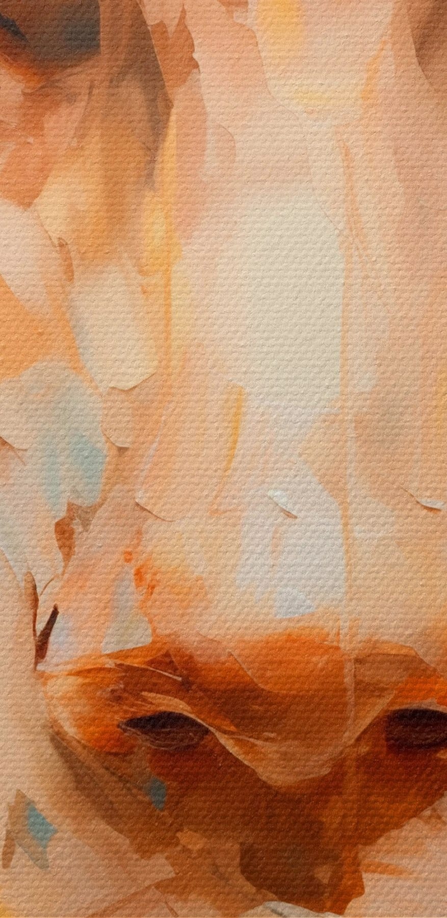 Schilderij van een vrouw’s gezicht Schilderij van een vrouw’s gezicht