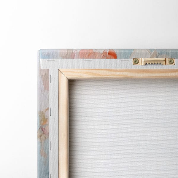 Schilderij van bloemen in een vaas Schilderij van bloemen in een vaas