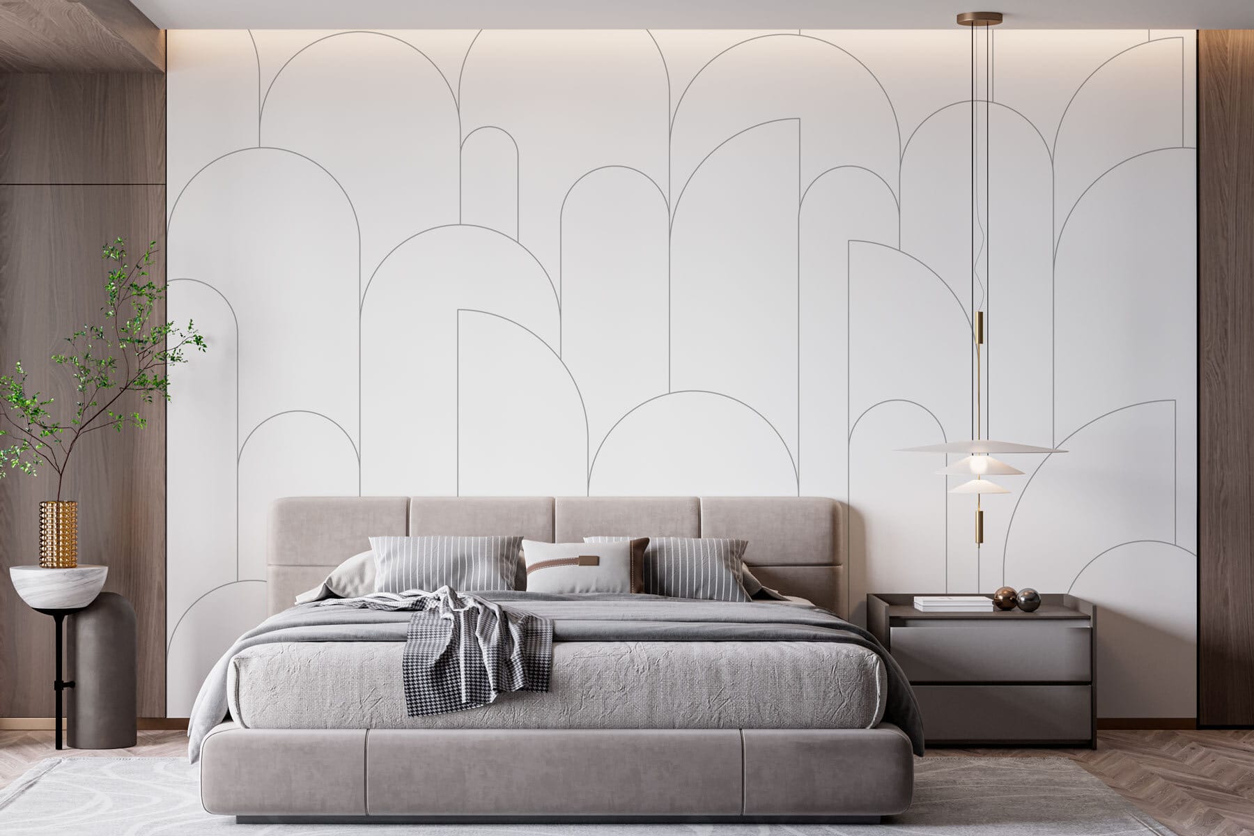 White and black pattern