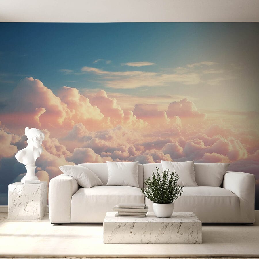 Wolken in de lucht