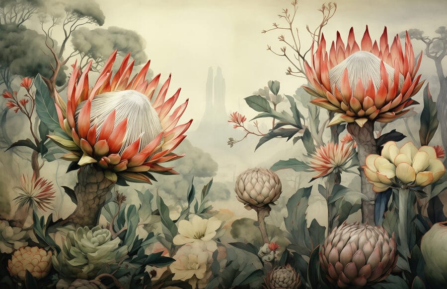 Schilderen van bloemen en planten