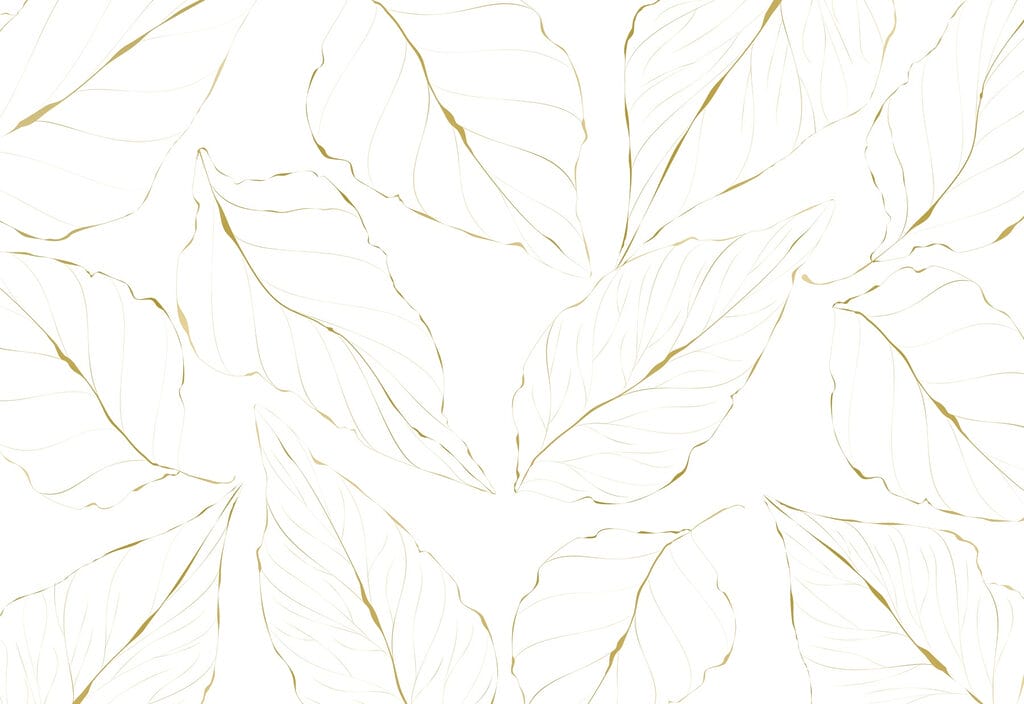Bladerenpatroon op witte achtergrond Bladerenpatroon op witte achtergrond
