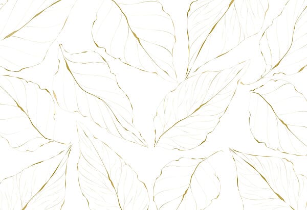 Bladerenpatroon op witte achtergrond Bladerenpatroon op witte achtergrond