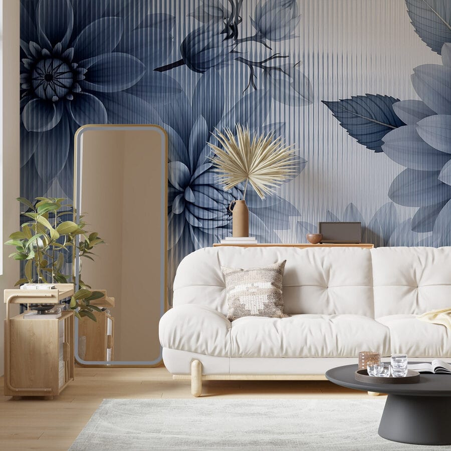 Delicate bloemen in zachte tinten