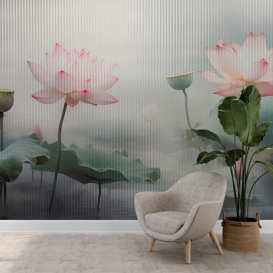 Sereniteit onder lotusbloemen
