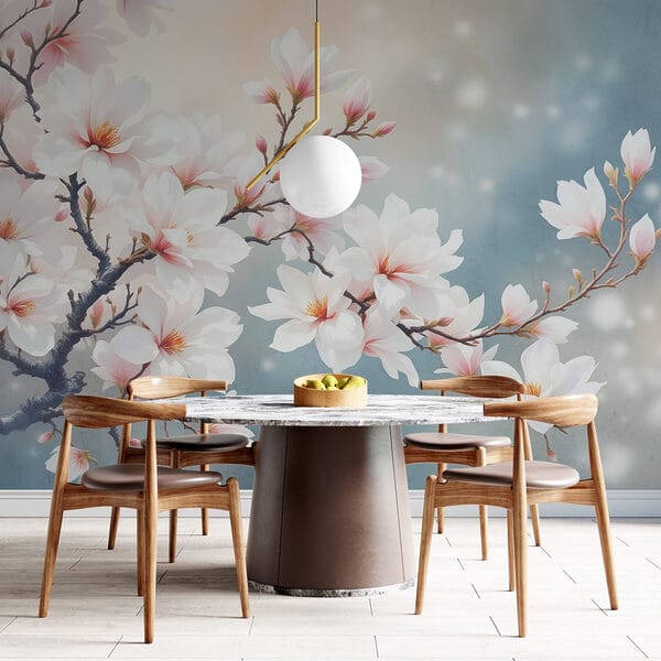Boom met witte bloemen Boom met witte bloemen