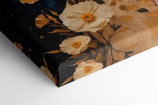 Vrouw met bloemen om haar haar Vrouw met bloemen om haar haar