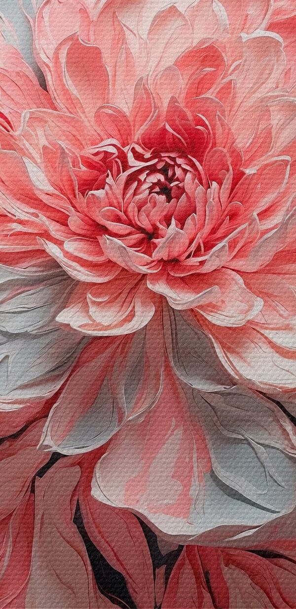 Roze en grijze bloem Roze en grijze bloem