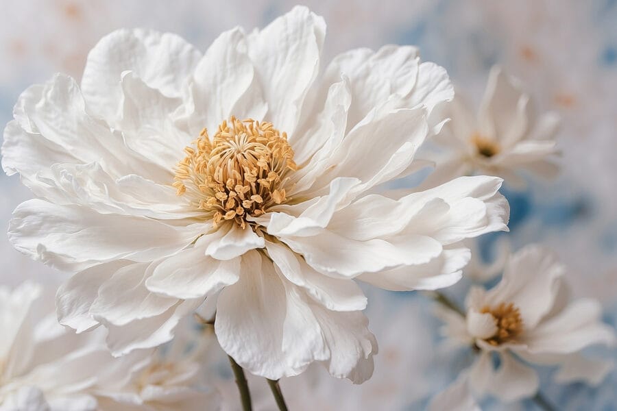 Delicate bloemblaadjes, de zachte aanraking van de natuur’s