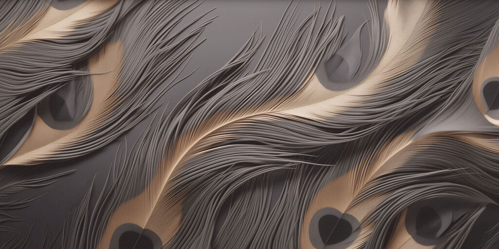 Fluid lines in monochromatic harmony