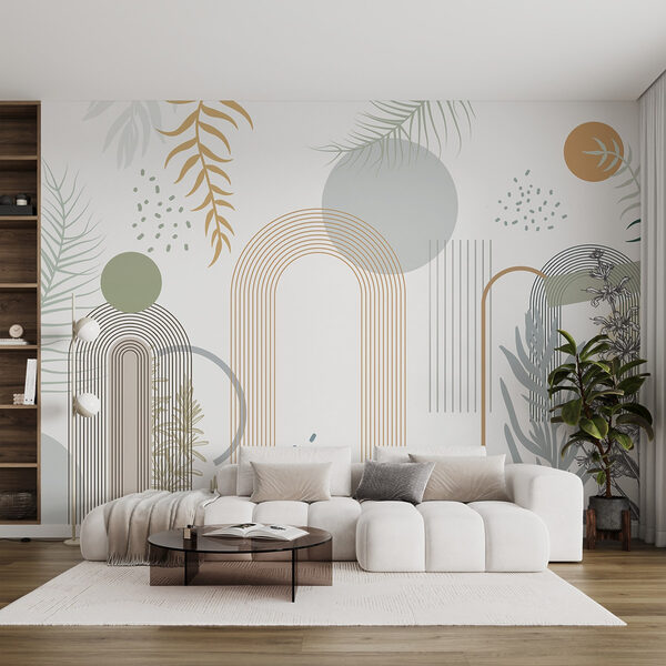 Grafisch ontwerp van planten en bladeren Grafisch ontwerp van planten en bladeren