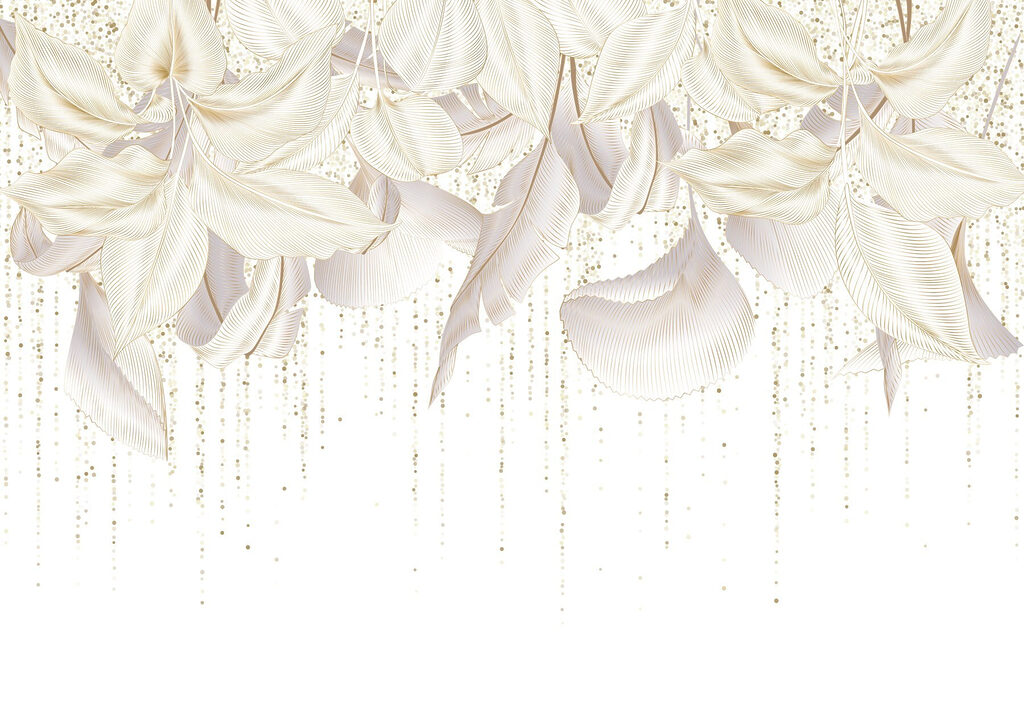 Delicate bladeren met subtiele texturen Delicate bladeren met subtiele texturen