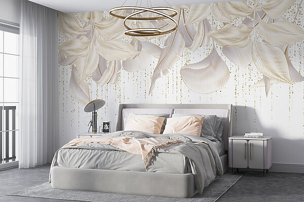 Delicate bladeren met subtiele texturen Delicate bladeren met subtiele texturen