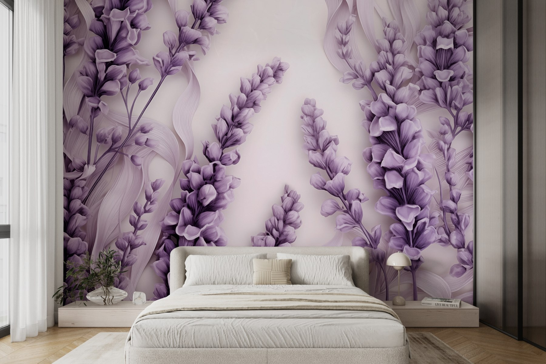 Group of purple flowers