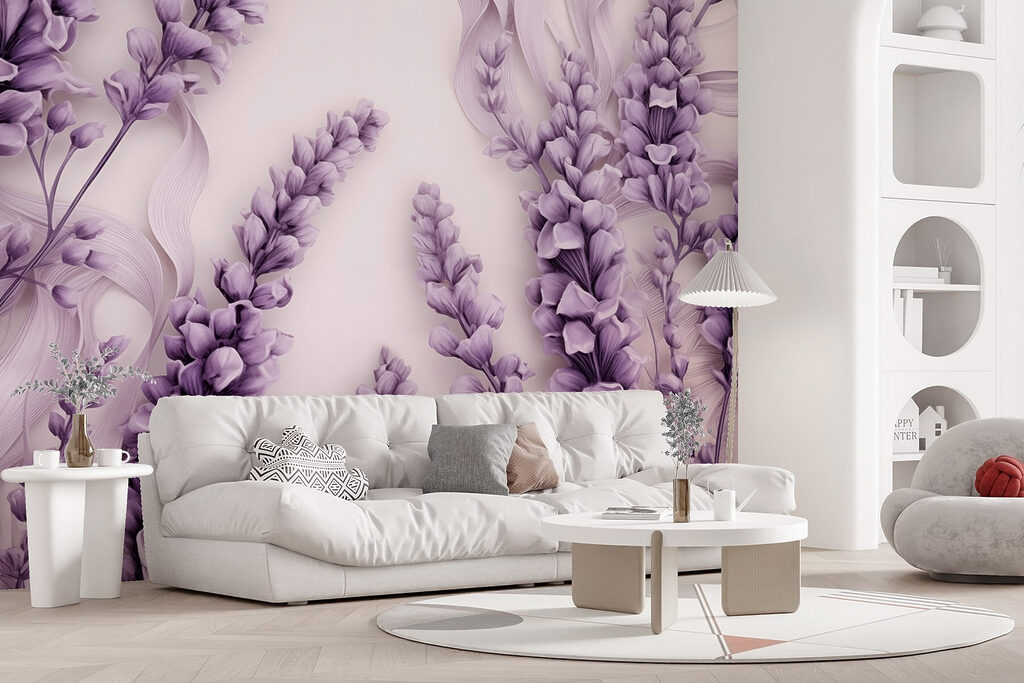Group of purple flowers