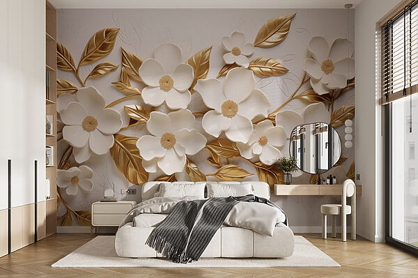 Elegant bloemendecor met zachte kleuren. Elegant bloemendecor met zachte kleuren.